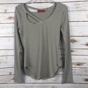 n:PHILANTHROPY CUTOUT LONG SLEEVE STRIPED size SM